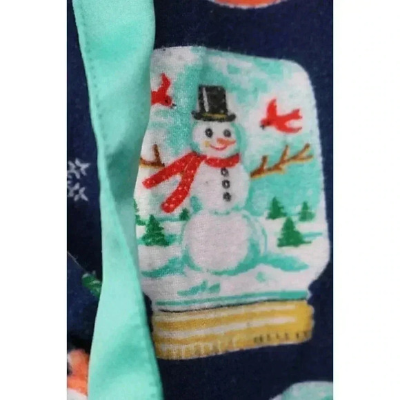 Nick and Nora Women's Christmas Flannel Pajama Pants-XS-Pockets-Drawstring - Picture 4 of 9